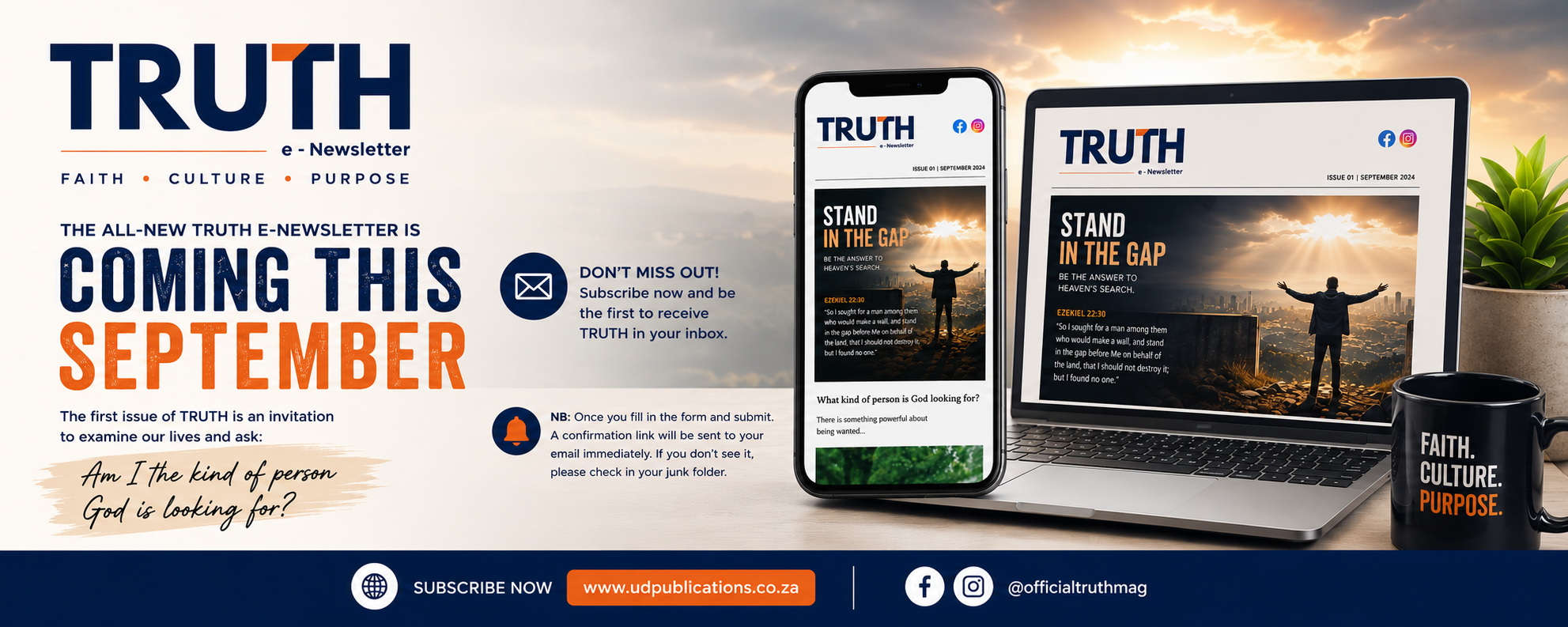 Truth eNewletter banner